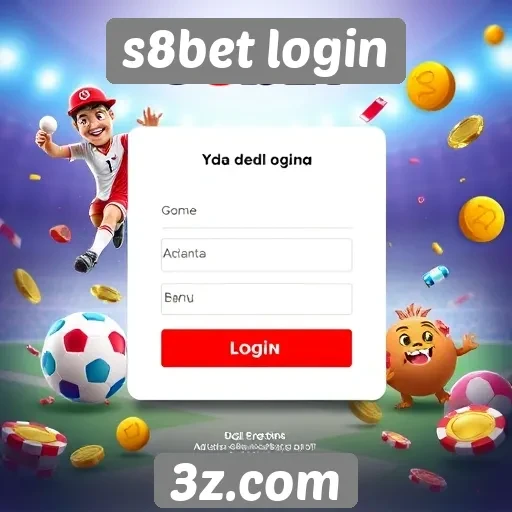 s8bet login oferece acesso a jogos variados